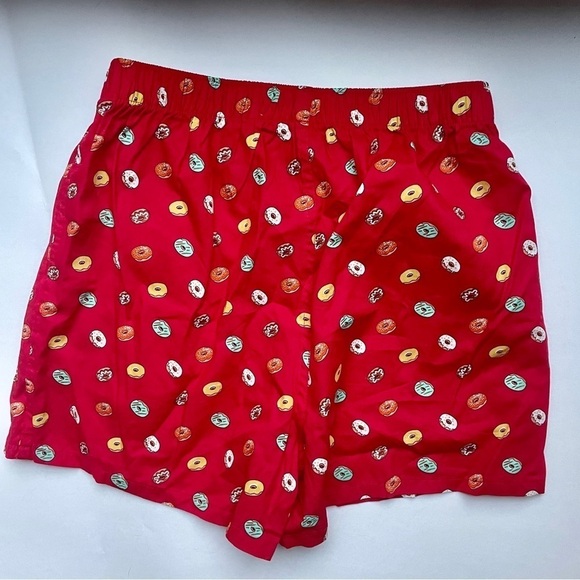 🎯3/$10 NWOT Old Navy Donut Boxers Boxer Shorts Underwear Cotton Red Small - Picture 3 of 5